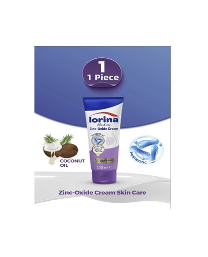 Crema protectiva cu oxid de zinc, 200 ml, Lorina