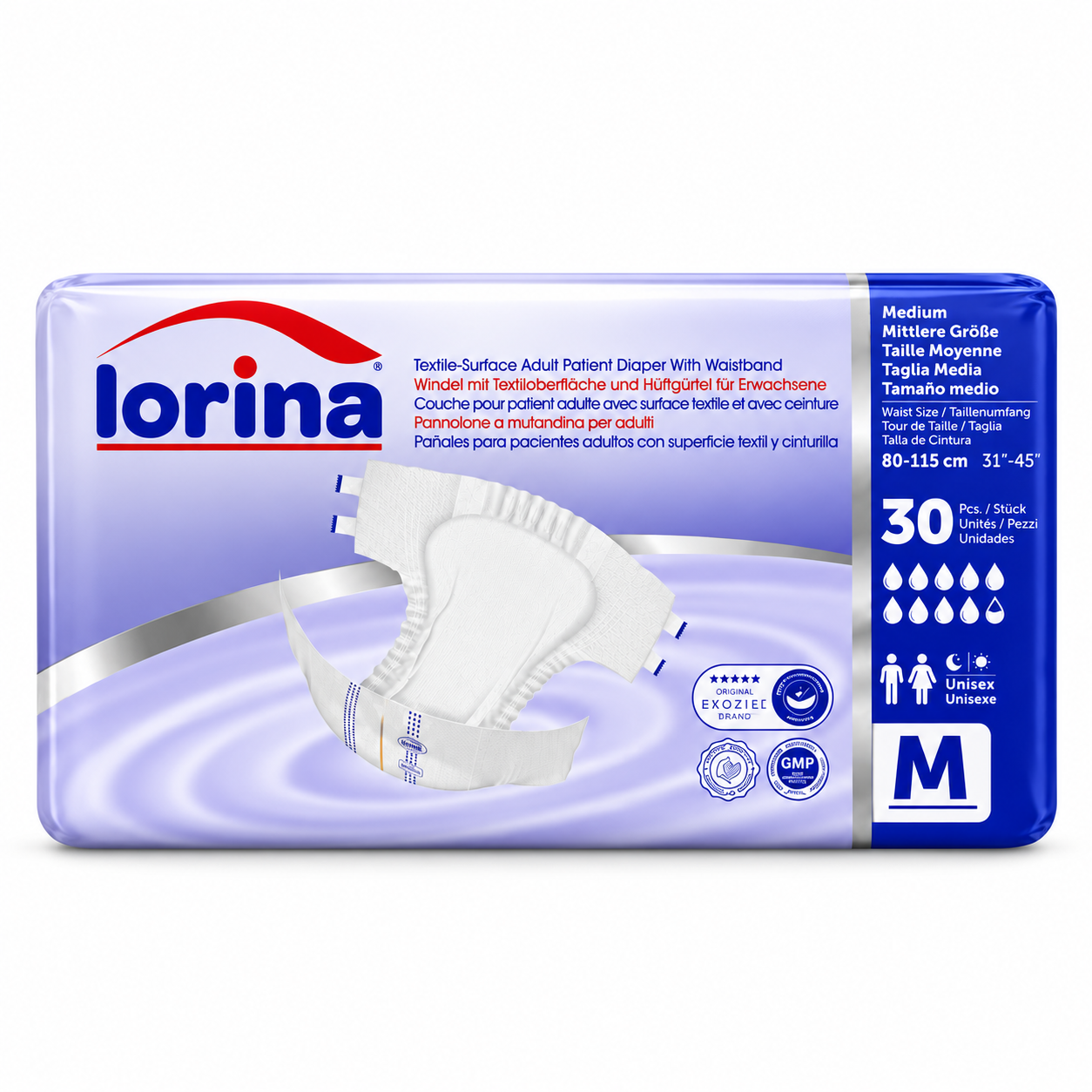 Scutec Adulti Lorina marimea M, 30 de bucati