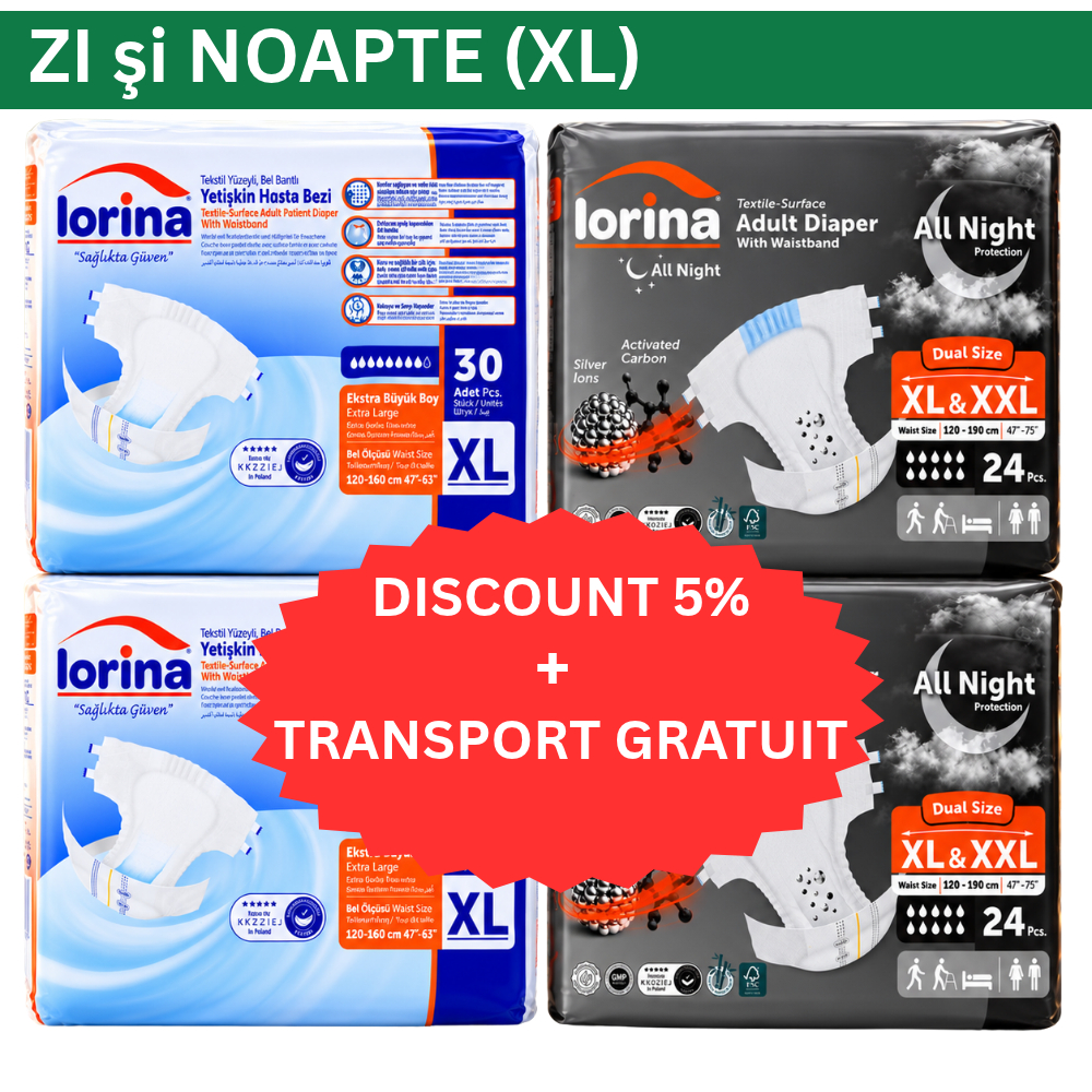PACHET PROMO "PROTECŢIE ZI şi NOAPTE" (XL)